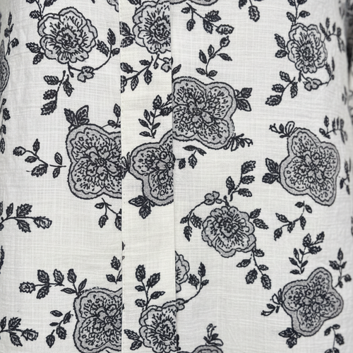 Ensemble chemise + pantalon imprimé fleurs – ZF25252-1