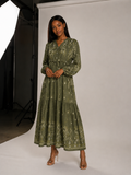 Robe longue brodée style oriental - DY2601