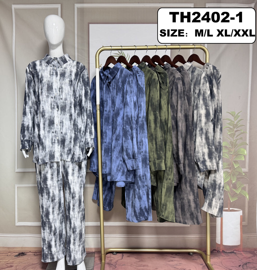 Ensemble tunique + pantalon - TH2402-1