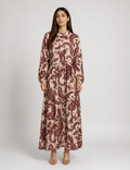 Robe longue imprimé cachemire SY2432