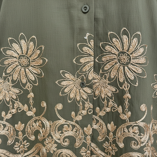 Ensemble brodé élégant fluide – XH2402