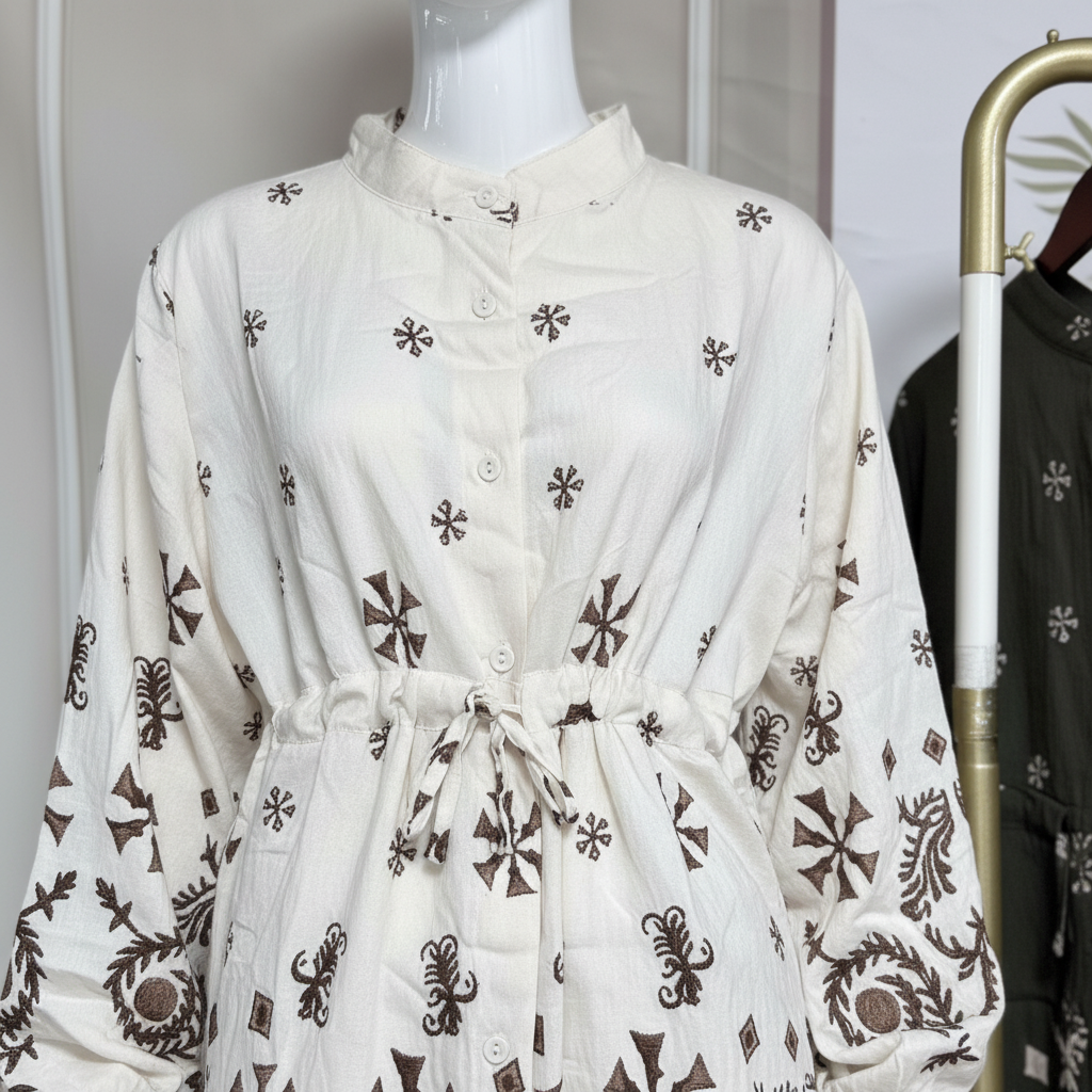 Ensemble tunique + pantalon fluide -  YH2561