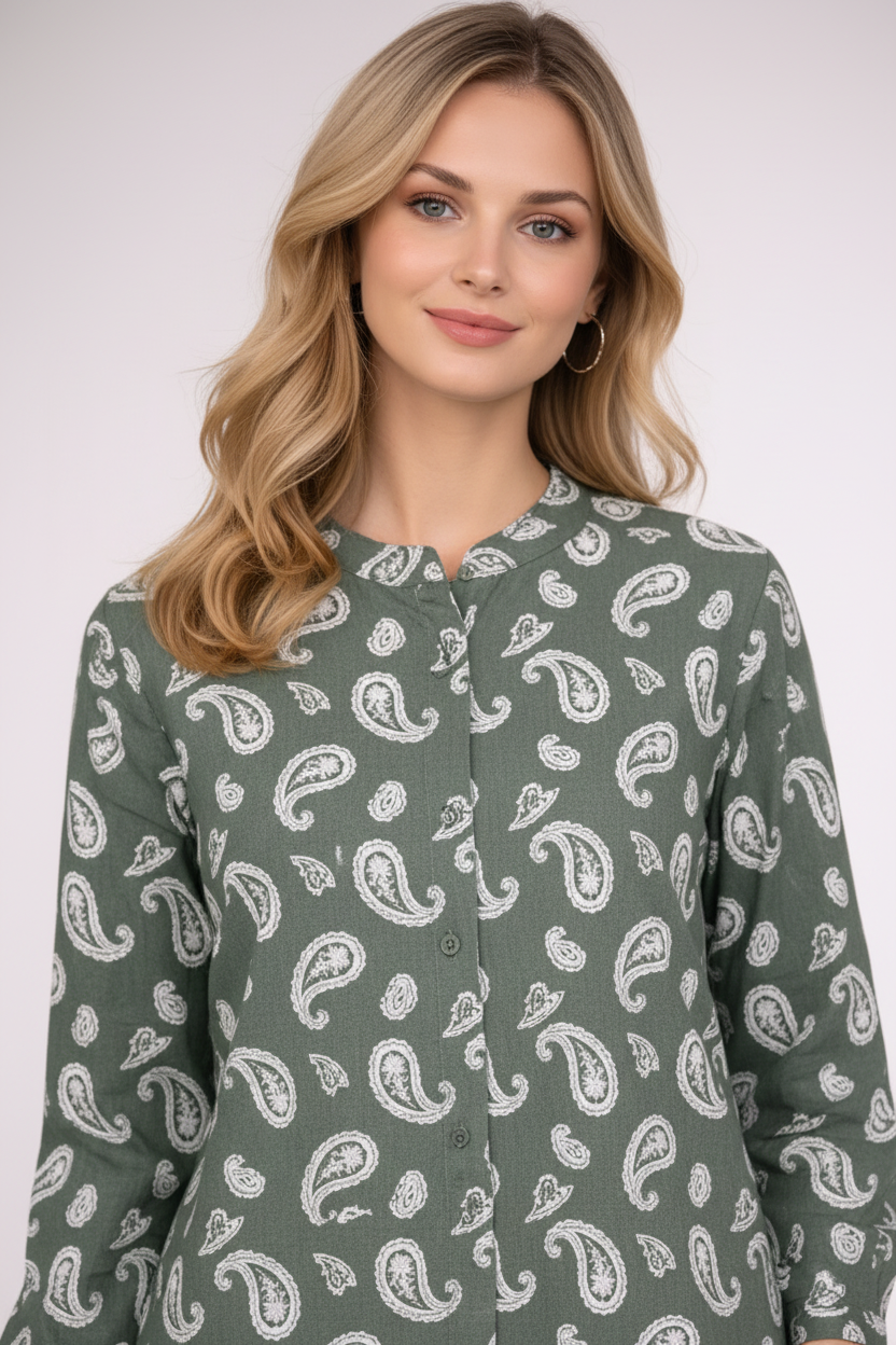 Ensemble fluide imprimé cachemire – ZF2396